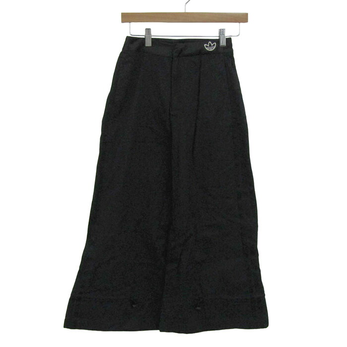 アディダスオリジナルス 広広としたズボン下 ボトムス 表どおりお召しもの レディース JM大きさ 黒いこと adidas Originals 【中古】