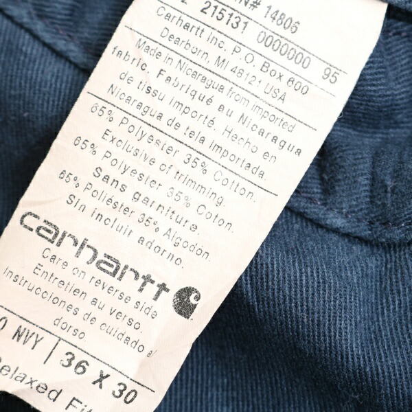 カーハート Carhartt メンズ 36 30サイズ ワークパンツ アメリカ直買付け古着 中古 Ceconsolidada Cl