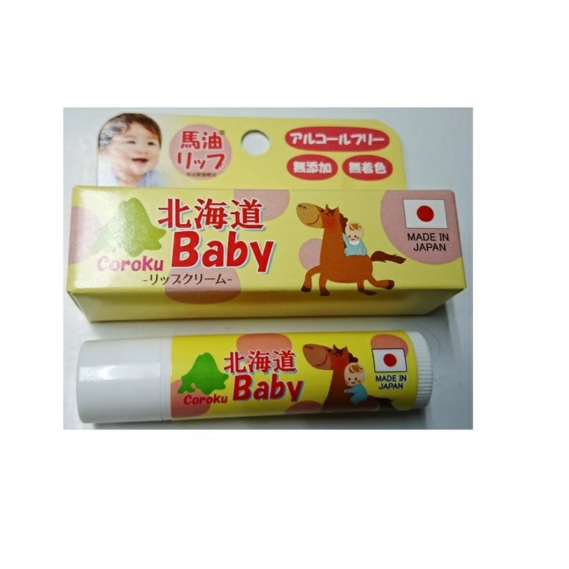 楽天市場 新発売 小六 Coroku 北海道baby馬油ヒマワリップ4g 3個まで送料全国一律360円 リップクリーム 北海道土産 ベビー 赤ちゃん リップケア 無香料 無着色 アルコールフリー ディーマルシェ