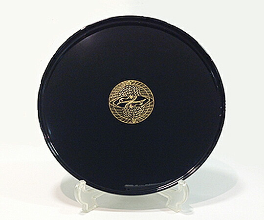 楽天市場】送料無料 輪島塗 丸盆 漆器 寿松沈金 沈金彫 輪島漆器 日本