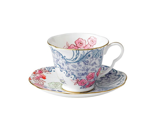 【ウェッジウッド】夢見鳥 ブルーム お茶優勝杯\u0026平円盤 (青色\u0026サクラ色) コーヒー・お茶用品-キッチン用品・食器・調理器具-カップ＆ソーサー