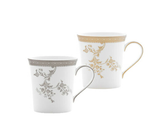 【未使用】ウェッジウッド ヴェラウォン gilded leaf 食器セット ペア ヴェラ・ウォン ヴェラレー ス ティーカップ&ソーサー ペア(ゴールド