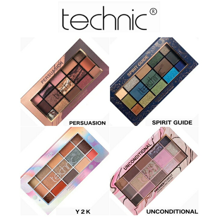 アイシャドウパレットセット 楽天市場】technic テクニック 15色のアイシャドウパレット