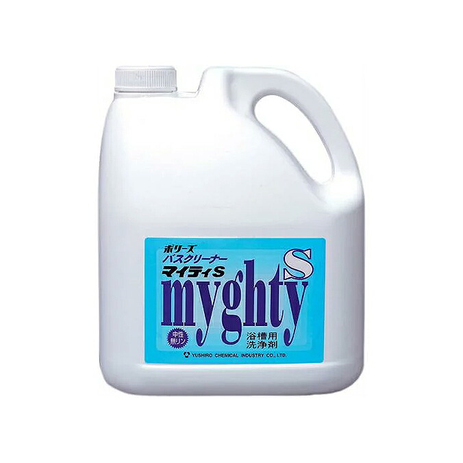 ユシロ化学工業 洗剤 ポリーズ バスクリーナーマイティS 18L｜CLEANUP DAY （業務用品）