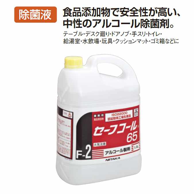 (アルコール除菌剤)セーフコール65 (テラモト SW-530-001-0) (学校 幼稚園 保育園 オフィス レストラン 店舗 商業 病院 )