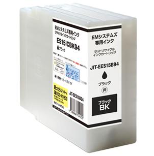 即納能力のある 集積回路94 EMシステムズ ES15ICBK94 生まれ変わりインキ（再利用インキ） 黒いこと インクカートリッジ-パソコン・周辺機器