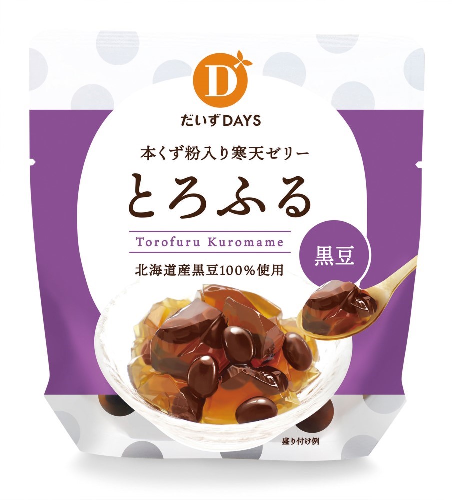 とろふる　黒豆