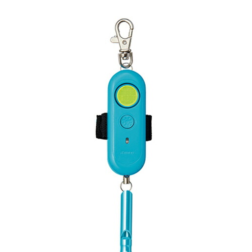 レイメイ 電池切れお知らせ防犯ブザー ブルー EBB172A画像