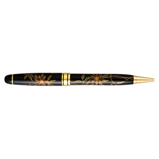 セキセイ 輪島塗ボールペン 蒔絵 雅風 鉄線花 AX-8802-00｜DAiYA DEPART