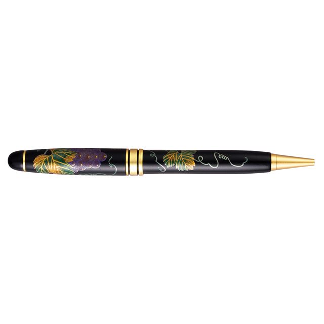 セキセイ 輪島塗ボールペン 蒔絵 雅風 葡萄 AX-8805-00