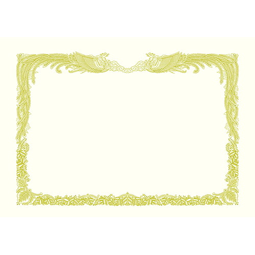 ササガワ 金箔表彰状質問用紙 Ａ4判 縦書用 白100Ｐ 10-3160