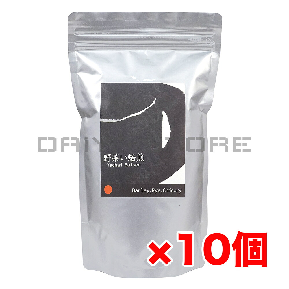 野茶い焙煎 チコリーコーヒー(詰替用・袋)180g &times;10個｜ダイヤストア 15,496円