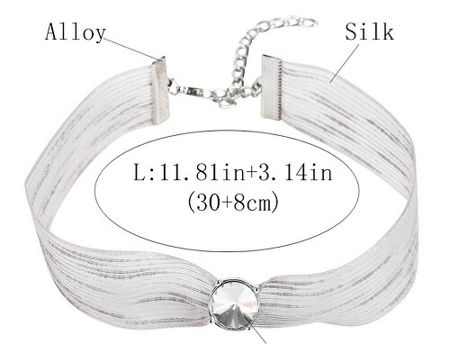 全国送料無料 チョーカー レディース 人気 柔らかい 長さが調整 アクセサリー オシャレ 首飾り ハロウィン パーティー Marcsdesign Com
