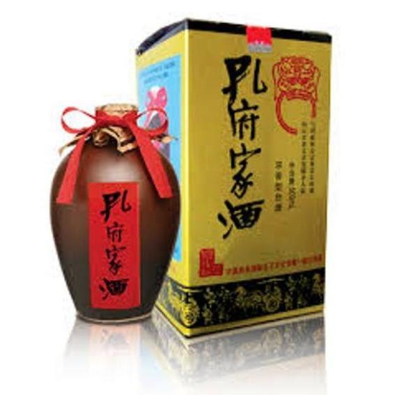【ケース販売】中国 孔府家酒 白酒 500ml x12本セット 壺 39度 コウフカ酒 濃香型白酒 アルコール お酒 業務用 お徳用|食材卸ダイヨー