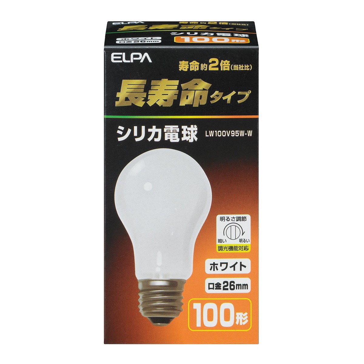 本店 ＥＬＰＡ 耐振球１００Ｗ EVP110V100WA60C ecufilmfestival.com