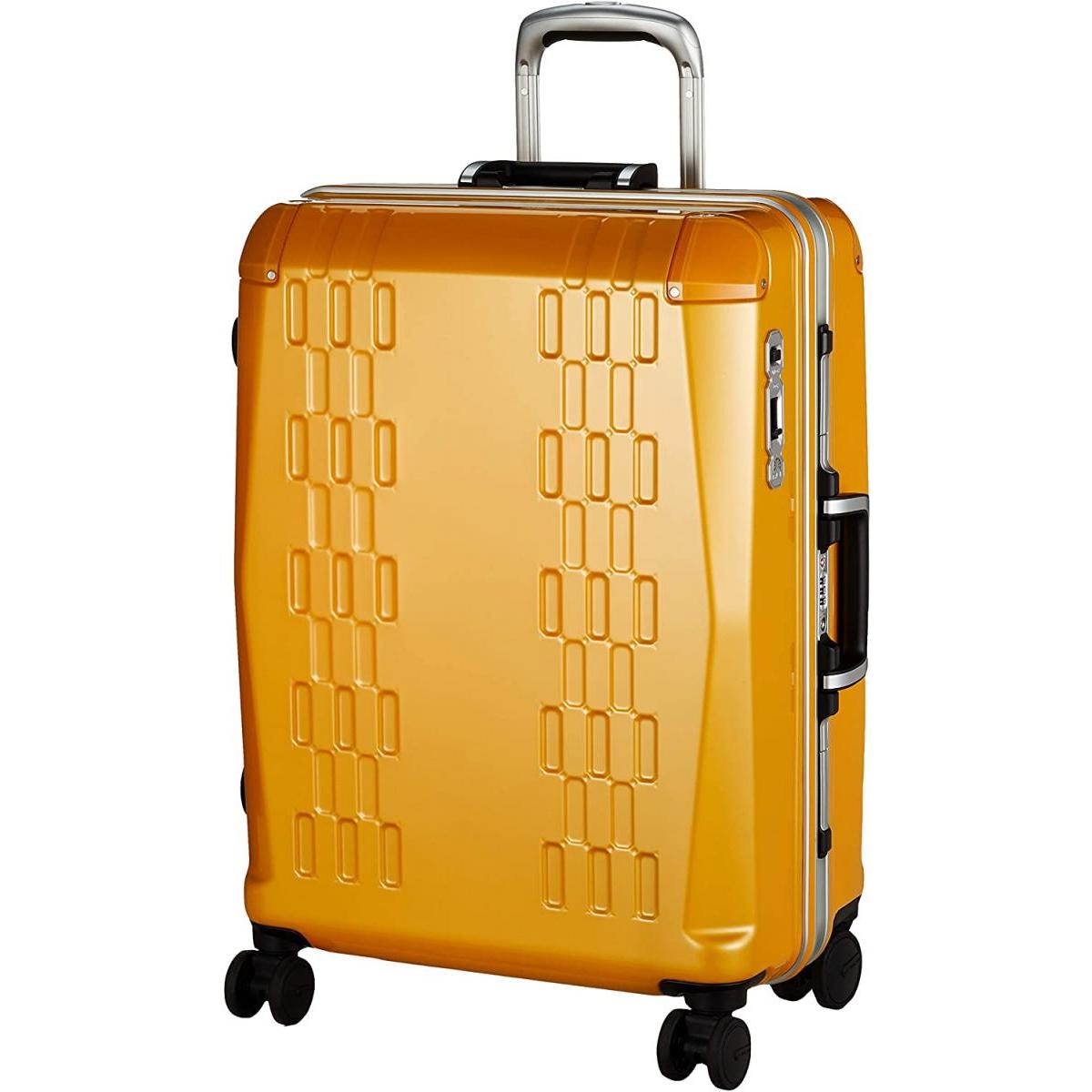 A L I スーツケース デカかるr ハードキャリー イエロー 53l Ali018r22yl 軽量 4泊 5泊 フレームタイプ かわいい おしゃれ 超人気 専門店 A L I スーツケース デカかるr ハードキャリー イエロー 53l Ali018r22yl 軽量 4泊 5泊 フレームタイプ かわいい おしゃれ 超人気 専門店