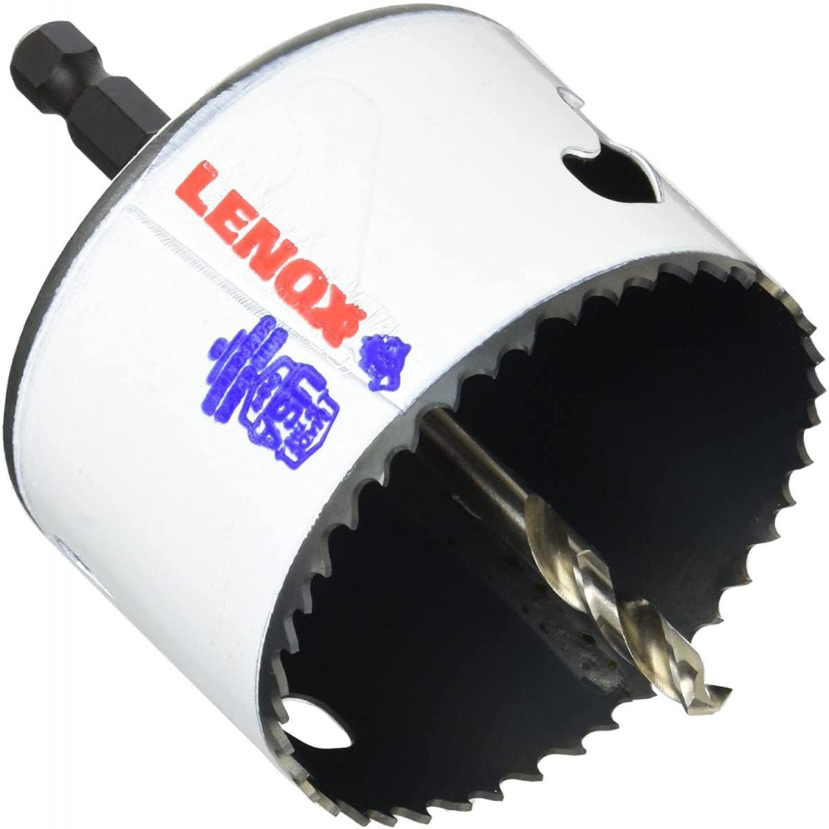 LENOX スピードスロット 軸付 バイメタルホールソー 76mm レノックス 5121038｜ダイユーエイト店