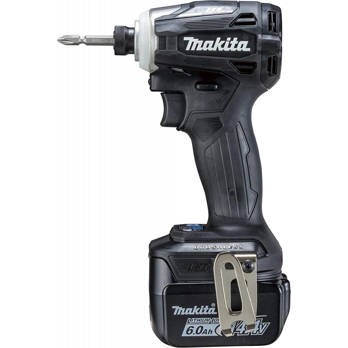 マキタ(Makita) 充電式インパクトドライバ（黒）14.4V6Ah バッテリ2本・充電器・ケース付 TD162DRGXB　TD161DRGXB の後継品
