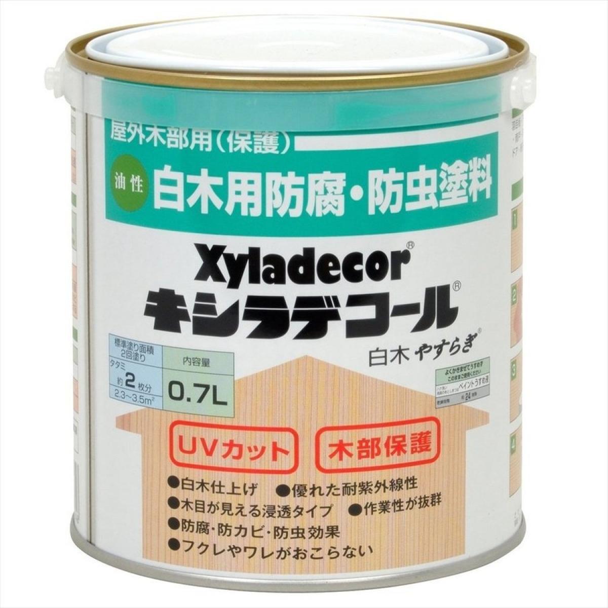 楽天市場】【キシラデコール やすらぎ】【4L】キシラデ 白木用