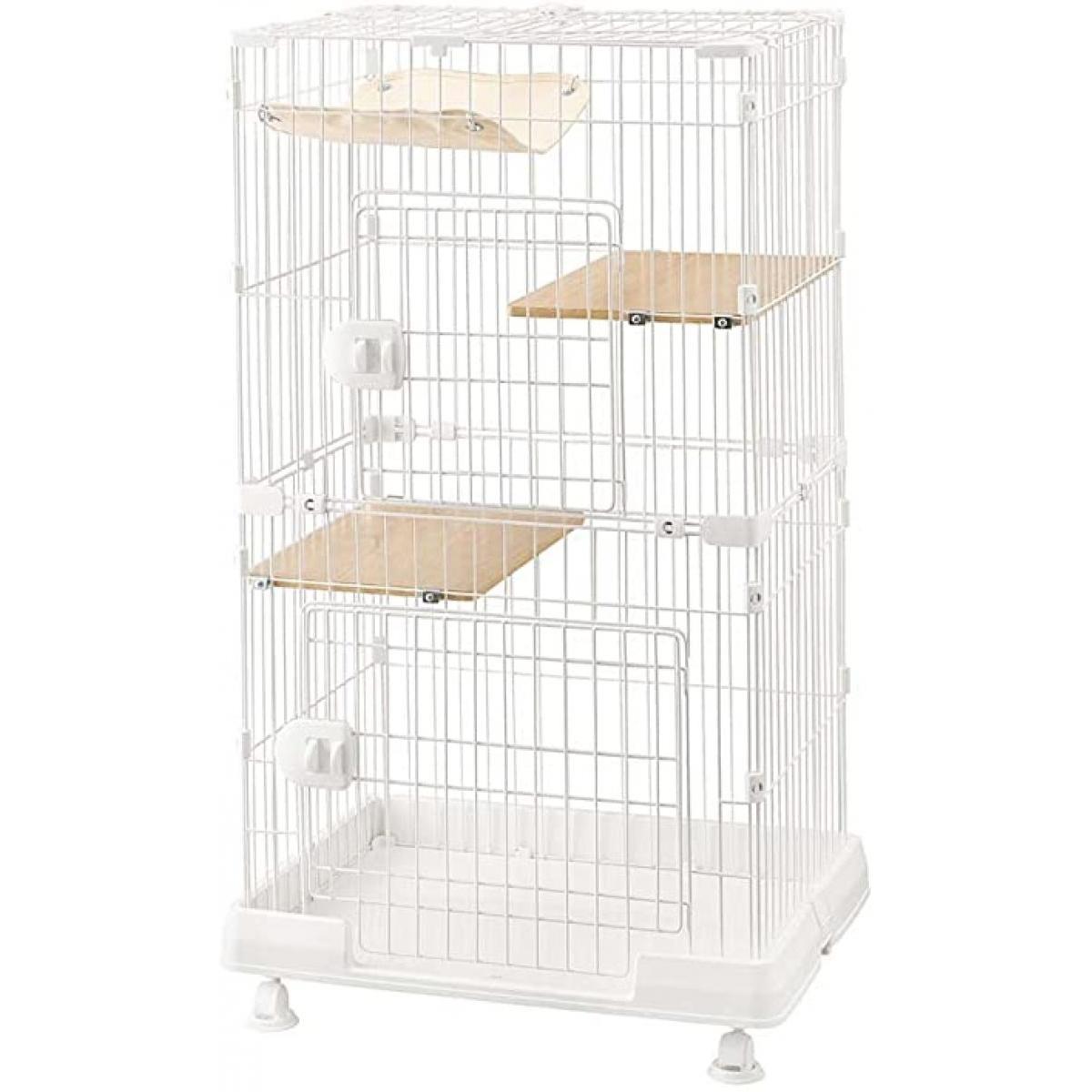 休日 アイリス ミニキャットケージ ハンモック付き pmcc 115h マットホワイト Fucoa Cl 休日 アイリス ミニキャットケージ ハンモック付き pmcc 115h マットホワイト Fucoa Cl