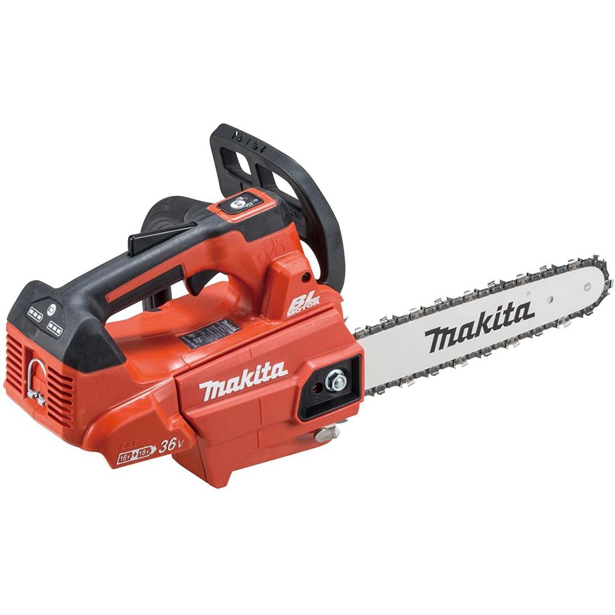 マキタ 充電式チェンソー ガイドバー250mm 赤 18V+18V バッテリ充電器別売 MUC256DZFR チェンソー チェーンソー プロ セミプロ|ダイユーエイト店
