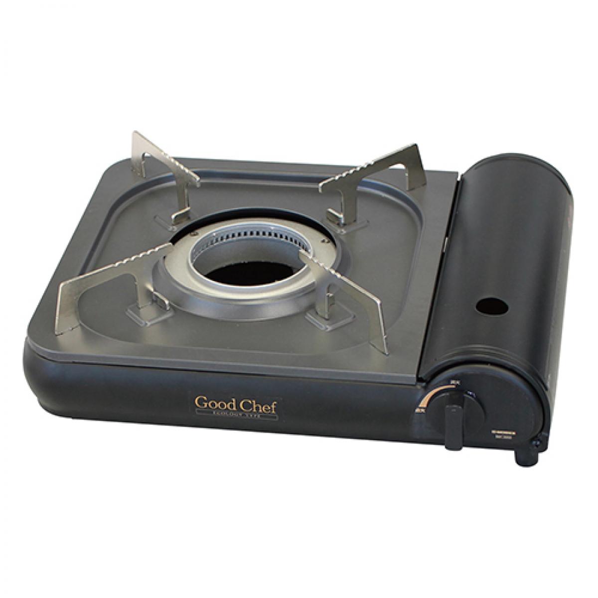 【楽天市場】Good Chef カセット ガス コンロ 2.6kw 内炎式バーナー 省エネ タイプ グッドシェフ マイコンロエコグッドシェフ