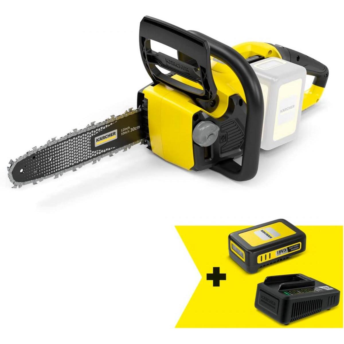 ケルヒャー CNS 18-30 (チェンソー) バッテリーセット 3.137-223.0 KARCHER チェーンソー 軽量 剪定 伐採｜ダイユーエイト店