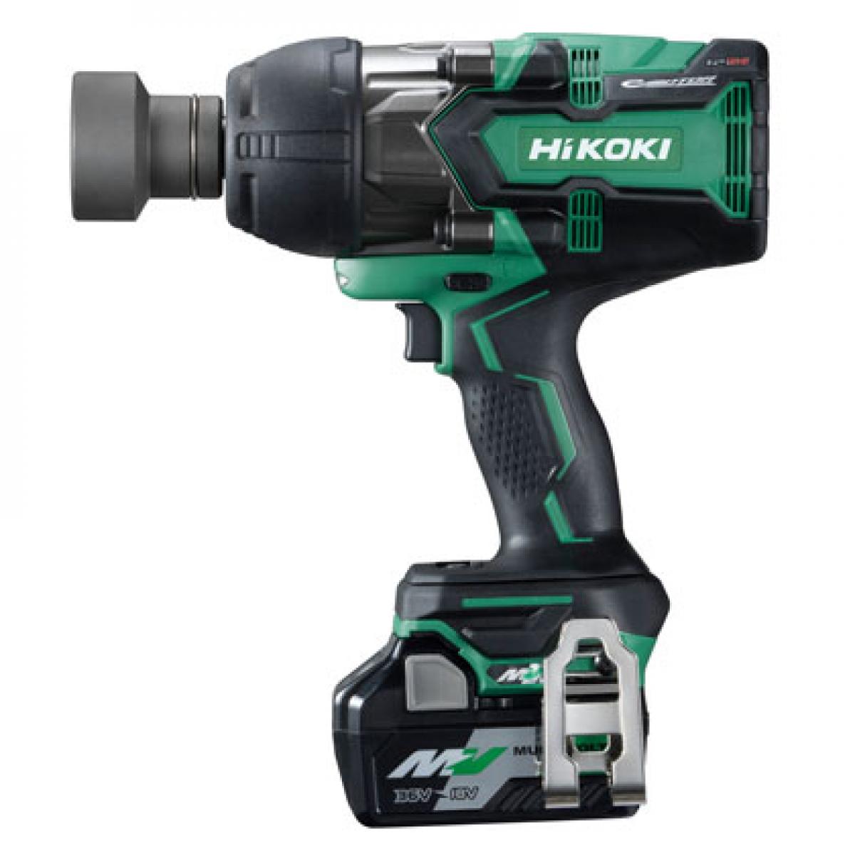 HiKOKI ハイコーキ 36V 差しひびき鍵 WR36DA(2XPZ) 鍵 （BSL36A18X × 2・申し受ける器・容れもの付仕かける） インパクトレンチ-電動工具本体