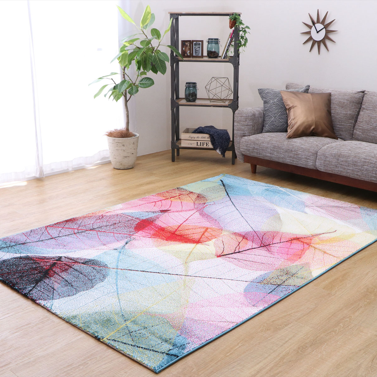 【I】【代引不可】イケヒコ・コーポレーション ウィルトンラグ ハミン 200×250cm トルコ製 カーペット/絨毯【北海道・沖縄・離島不可】