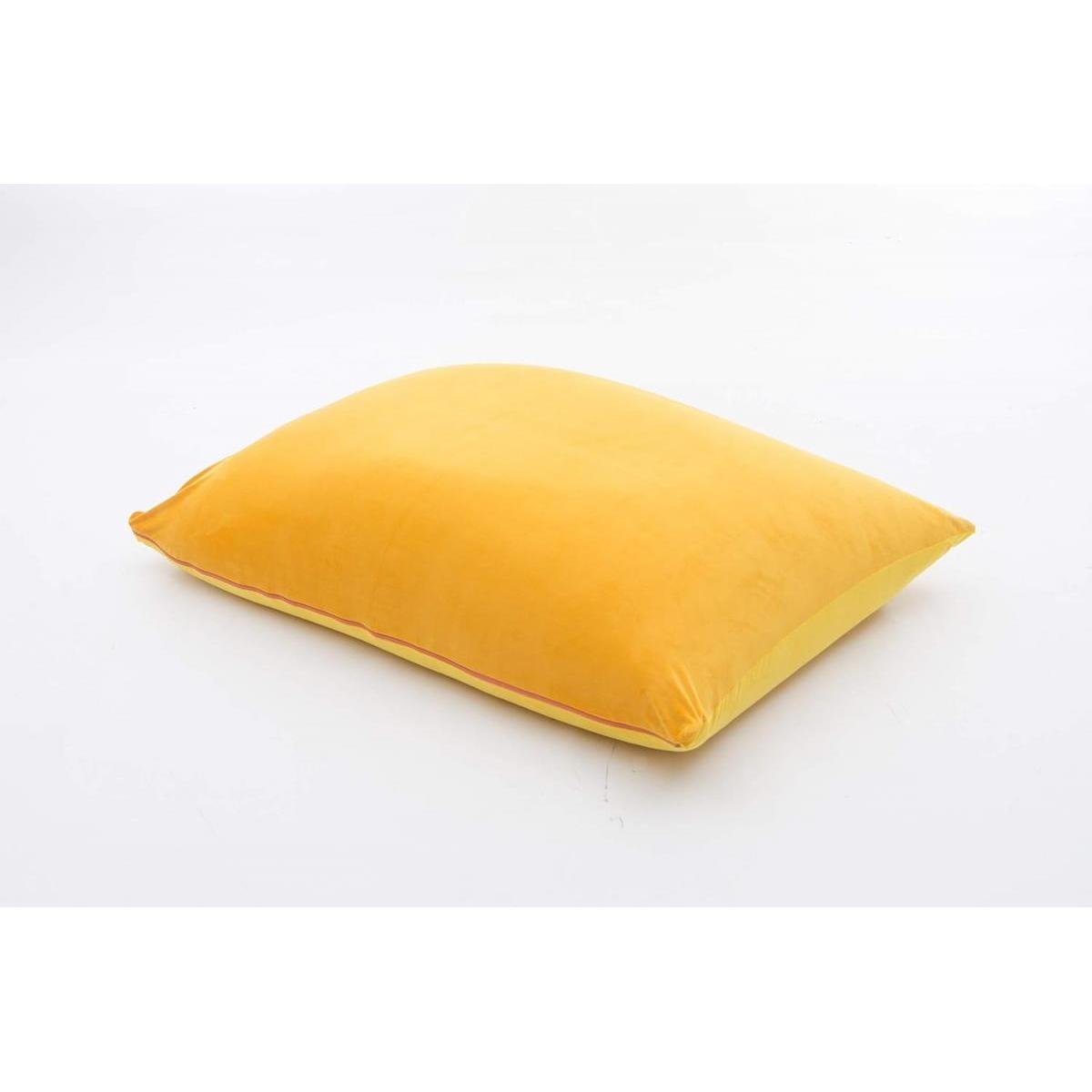 【I】セルタン CELLUTANE ビーズソファー Mサイズ PREMIO エッグイエロー ビーズクッション カバー洗濯可 A862a-613ORG/636ORG 【受注生産品】｜ダイユーエイト店