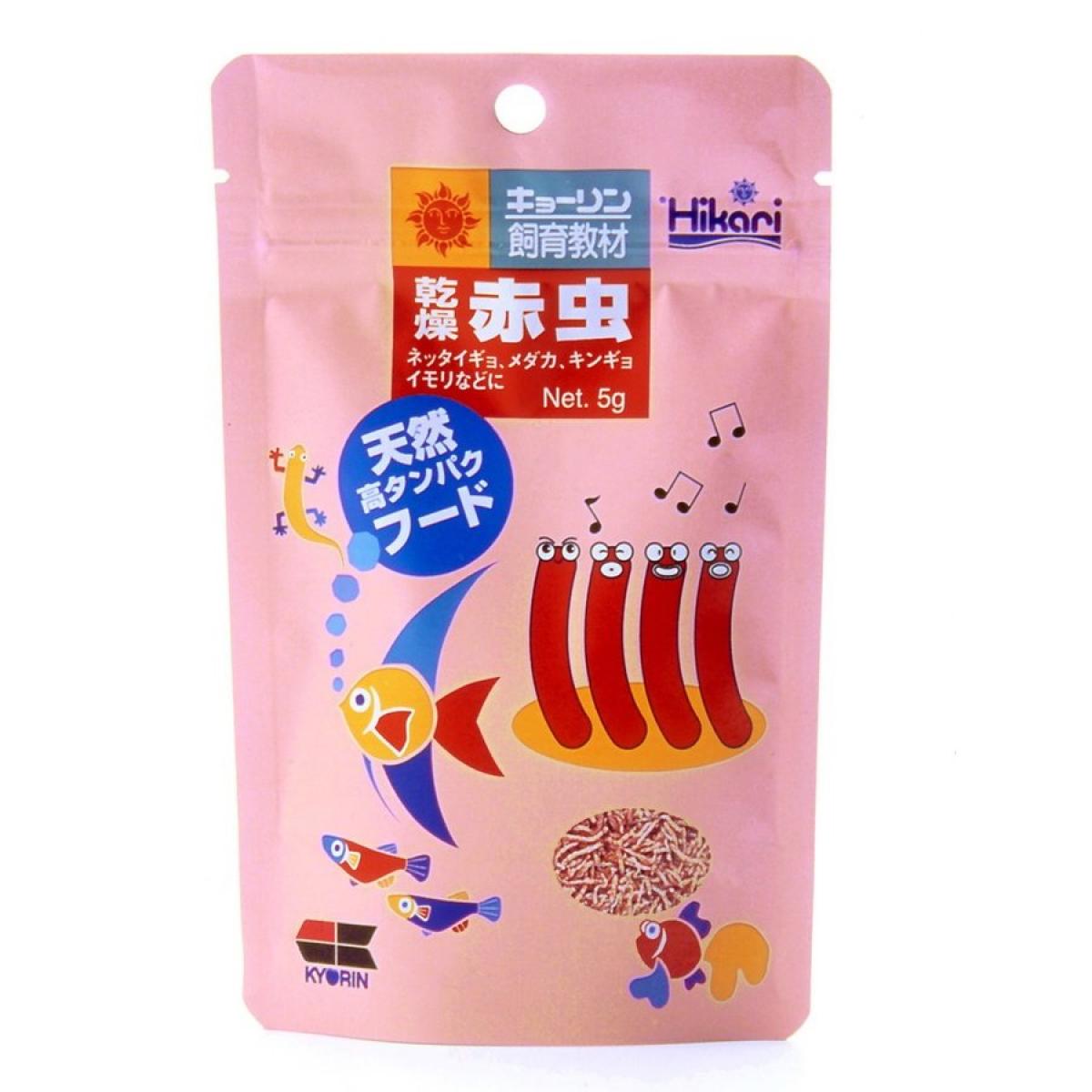 楽天市場】キョーリン 飼育教材用飼料 教材乾燥赤虫 5g 天然飼料