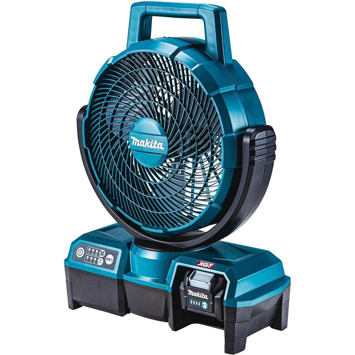 マキタ Makita 充電式ファン ブルー 青 本体のみ 【バッテリ・充電器別売】CF001GZ 扇風機 ファン 工場扇 自動首振り 低騒音