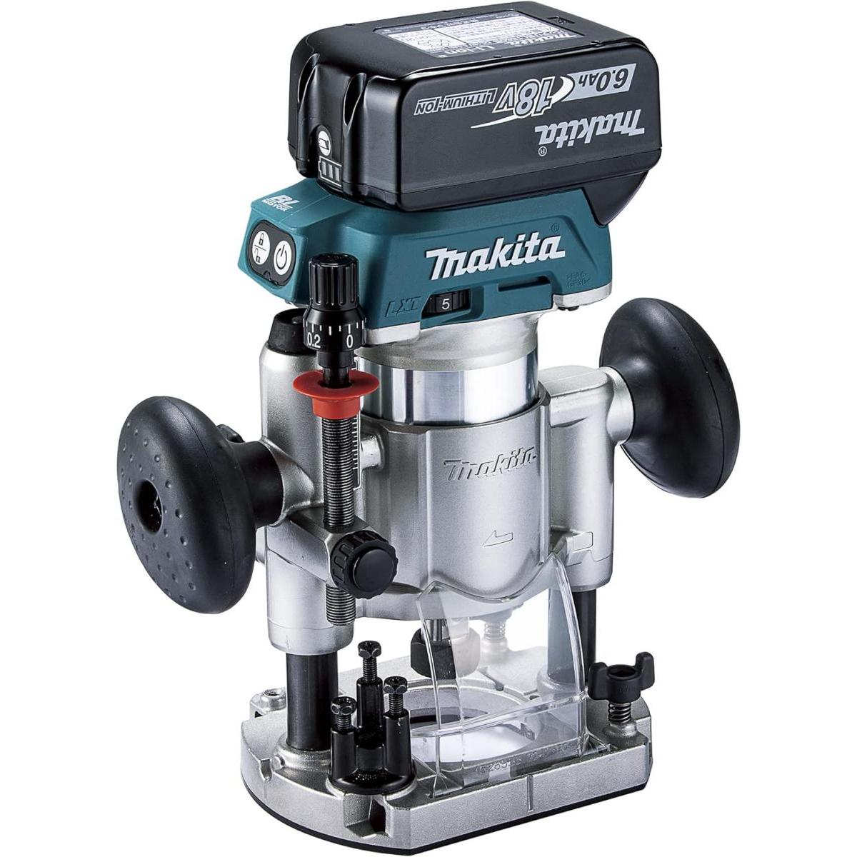 楽天市場】マキタ(makita) RT51DRG 充電式トリマ 18V プランジベース
