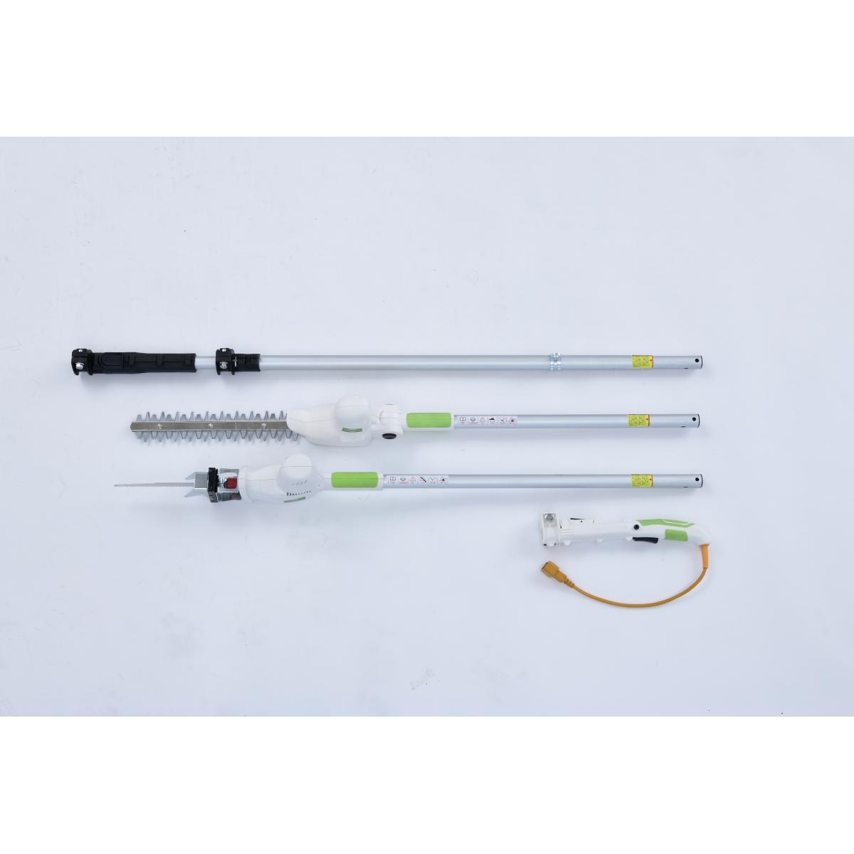 楽天市場】山善 高枝ガーデントリマー&ガーデンソー 4WAYセット AC電源