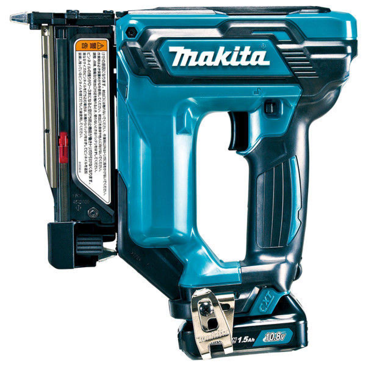 マキタ Makita 充電式ピンタッカ PT354DSH バッテリ・充電器・ケース付 10.8V(スライド) ピンネイル35mm 低反動機構
