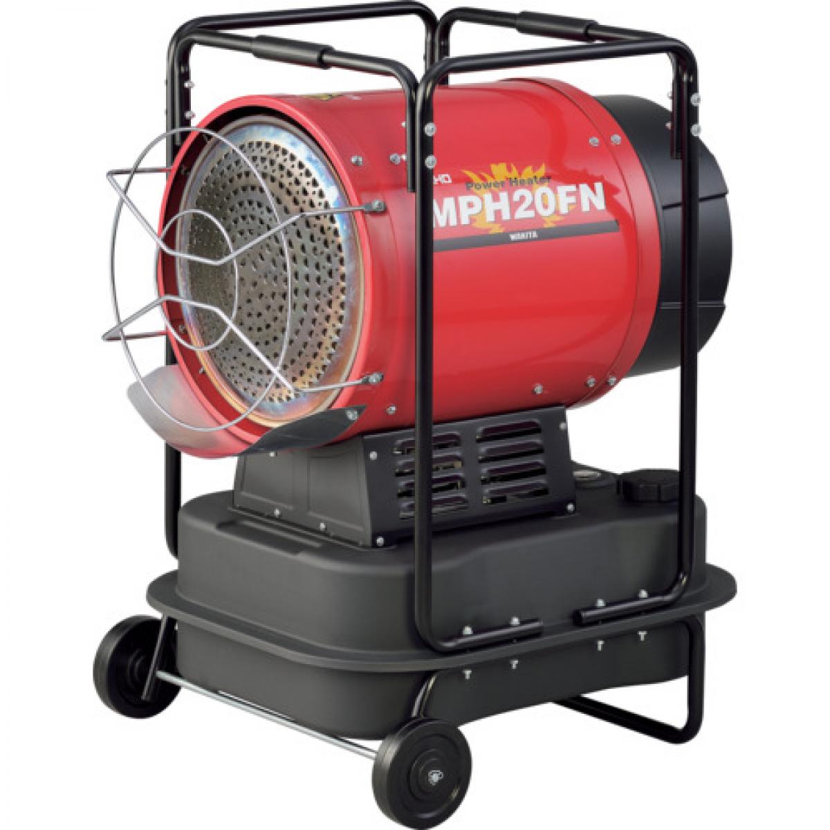 楽天市場】ワキタ パワーヒーター 熱風式 直火形 30kW MPH30N