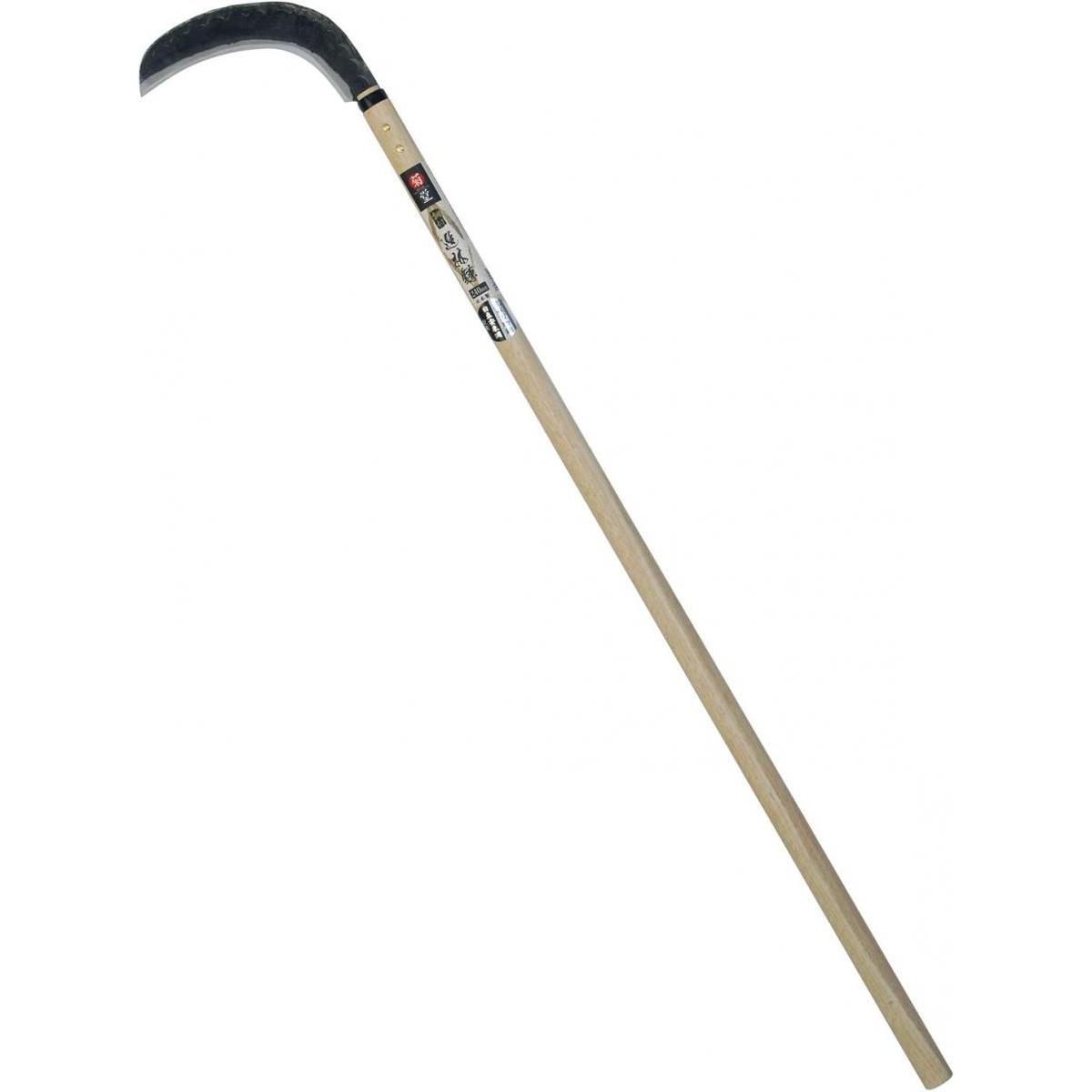 高儀 菊堂 鋼付 造林鎌 240mm 荒草刈り･つる切り 鎌 カマ 安来鋼 TAKAGI｜ダイユーエイト店