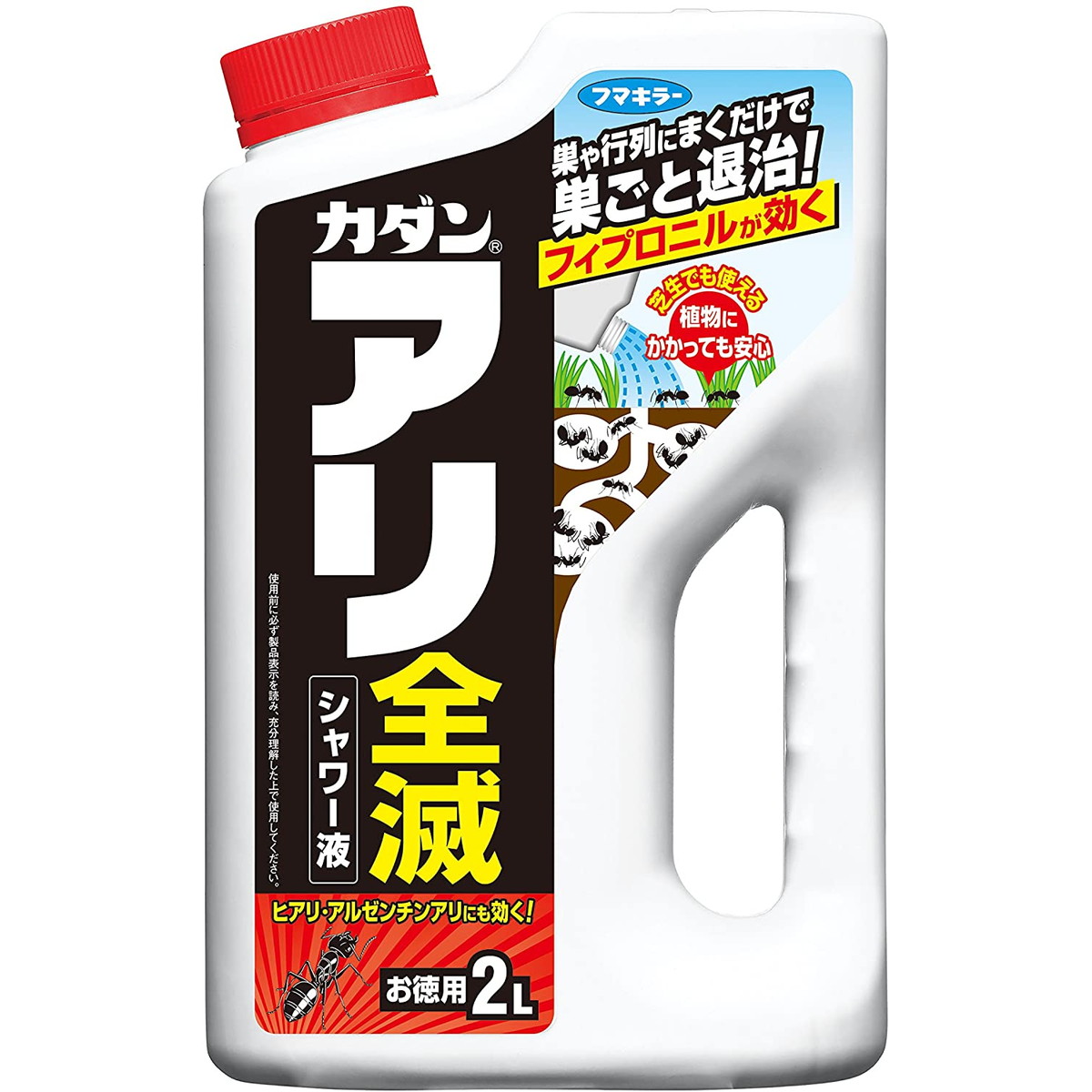 楽天市場】KINCHO アリがいなくなるシャワー液 1L アリの巣退治