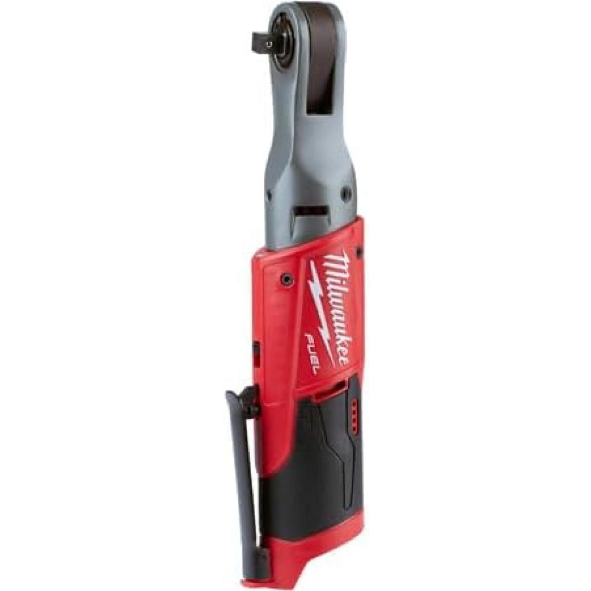 ミルウォーキー M12 FUEL 3/8インチラチェットレンチ(本体のみ・ケースなし) M12 FIR38-0 JP レンチ LEDライト搭載 締付け 工具 電動工具