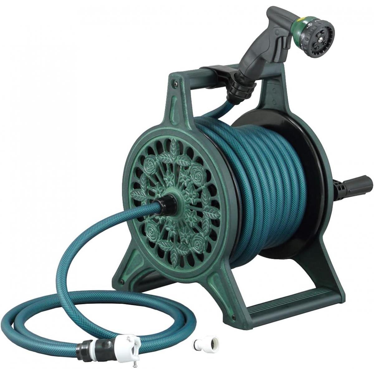 楽天市場】旧商品 ホースリール おしゃれ 三洋化成 ブロッサリール20m