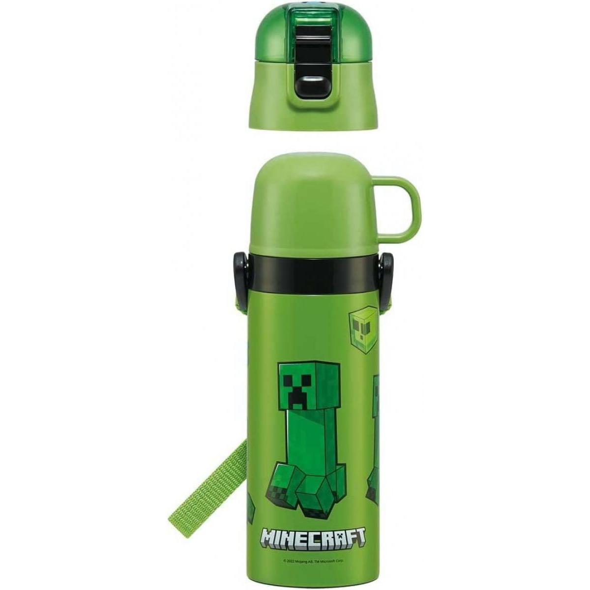 楽天市場】マインクラフト 超軽量 コンパクト2WAYステンレスボトル