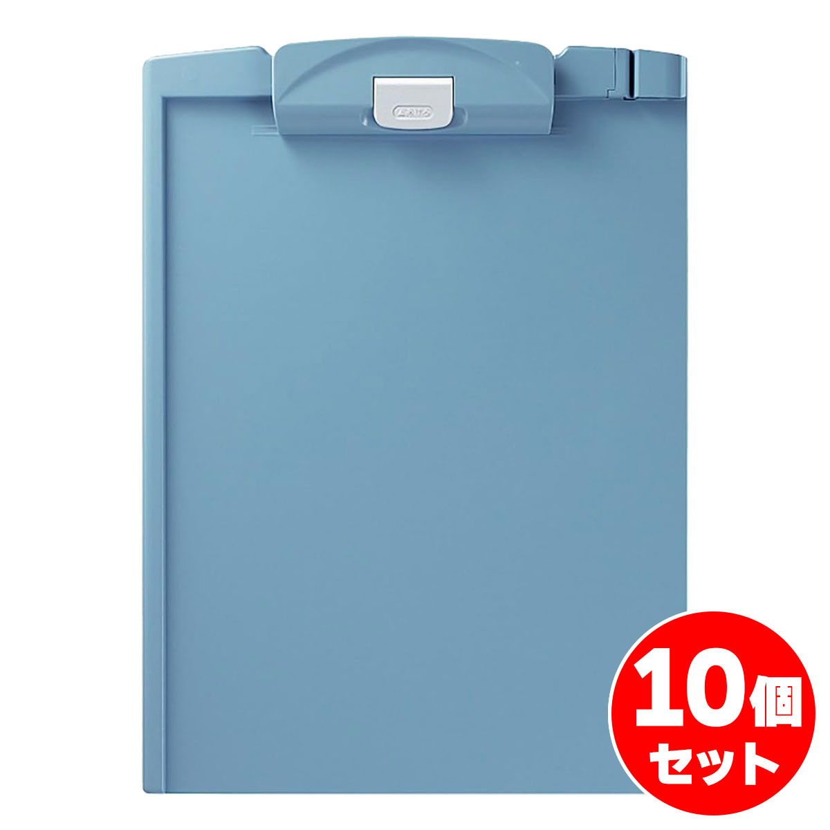 【まとめ買い】コクヨ クリップボード H A4 短辺とじ 青 10個セット ヨハ-H78B 文具 縦 ペンホルダー付き KOKUYO