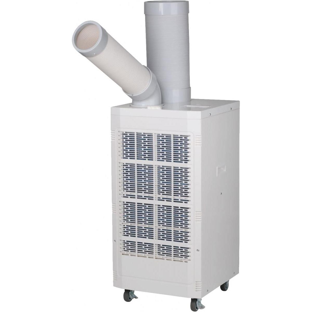 【在庫有・即納】スポットエアコン スポットクーラー 排熱ダクト付 単相100V SSA-Y25-2 冷風機 業務 エアコン 倉庫 工場 熱中症対策 工事不要 山善