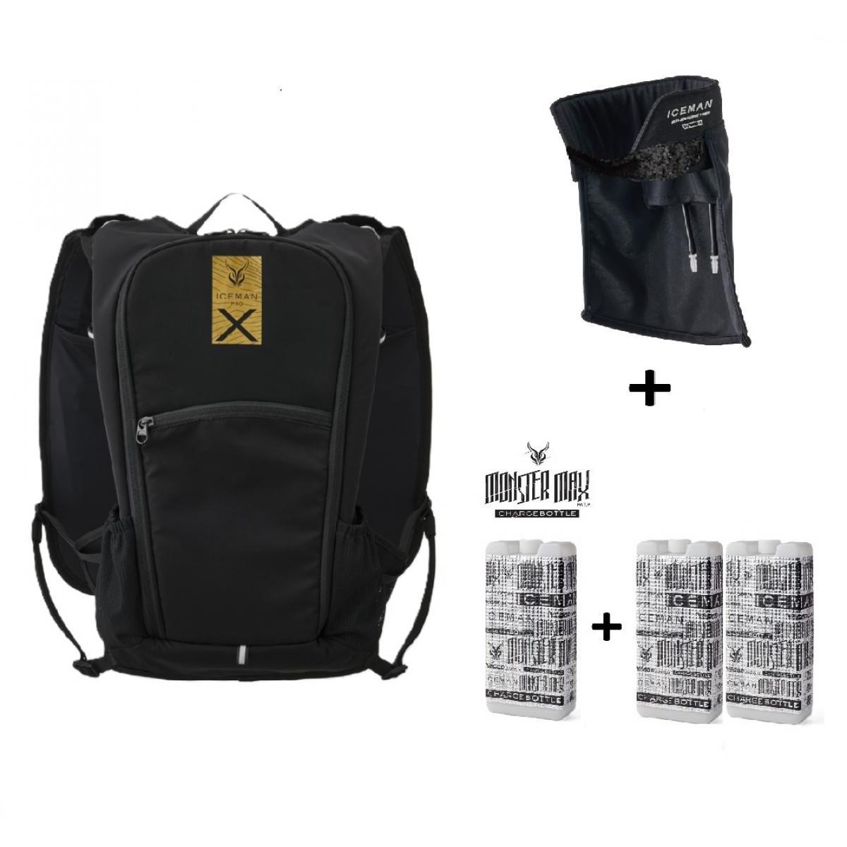 【4月下旬～入荷予定】 ICEMAN PRO-X III セルマックス 2026年モデル 水路冷却シート式 水冷服 ICMPX3S-BLV-SET ブラック アイスマンPRO X 3 アイスマンベスト 22,810円