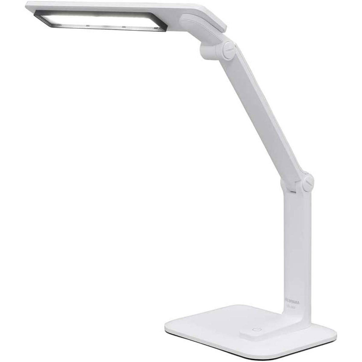 LED デスクライト 502 ベースタイプ 2500lx ホワイト LDL-502-W 学習 仕事 読書 ライト デスク アイリスオーヤマ