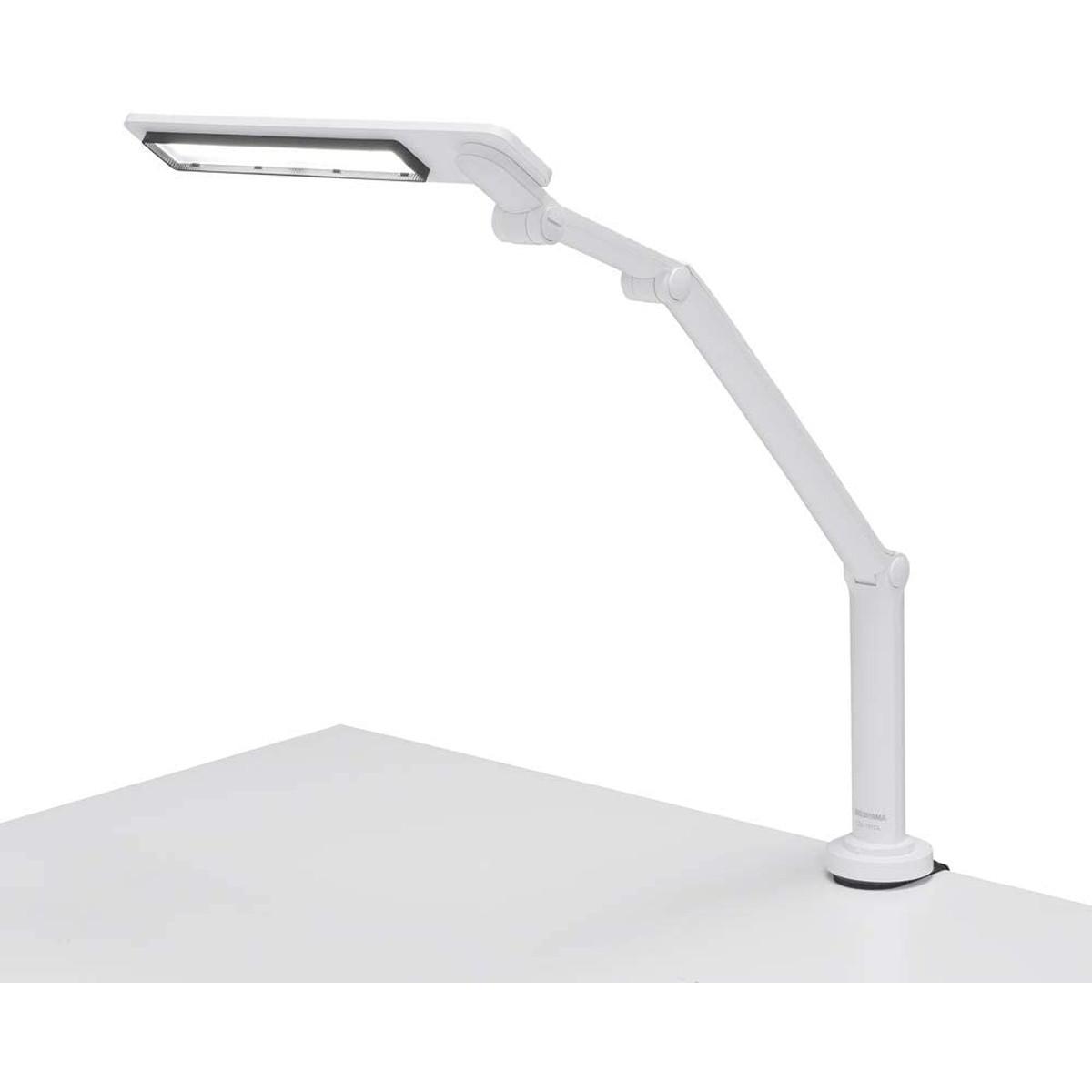 LED デスクライト 701 クランプタイプ 3000lx ホワイト LDL-701CL-W 学習 仕事 読書 ライト デスク アイリスオーヤマ