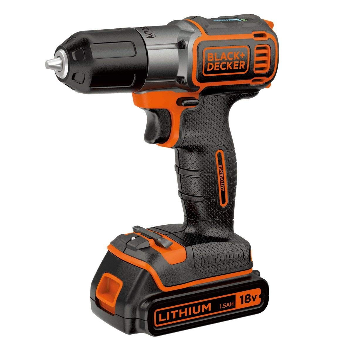 ブラックアンドデッカー(BLACK DECKER) オートマチックドリルドライバー 18V 電池2個付