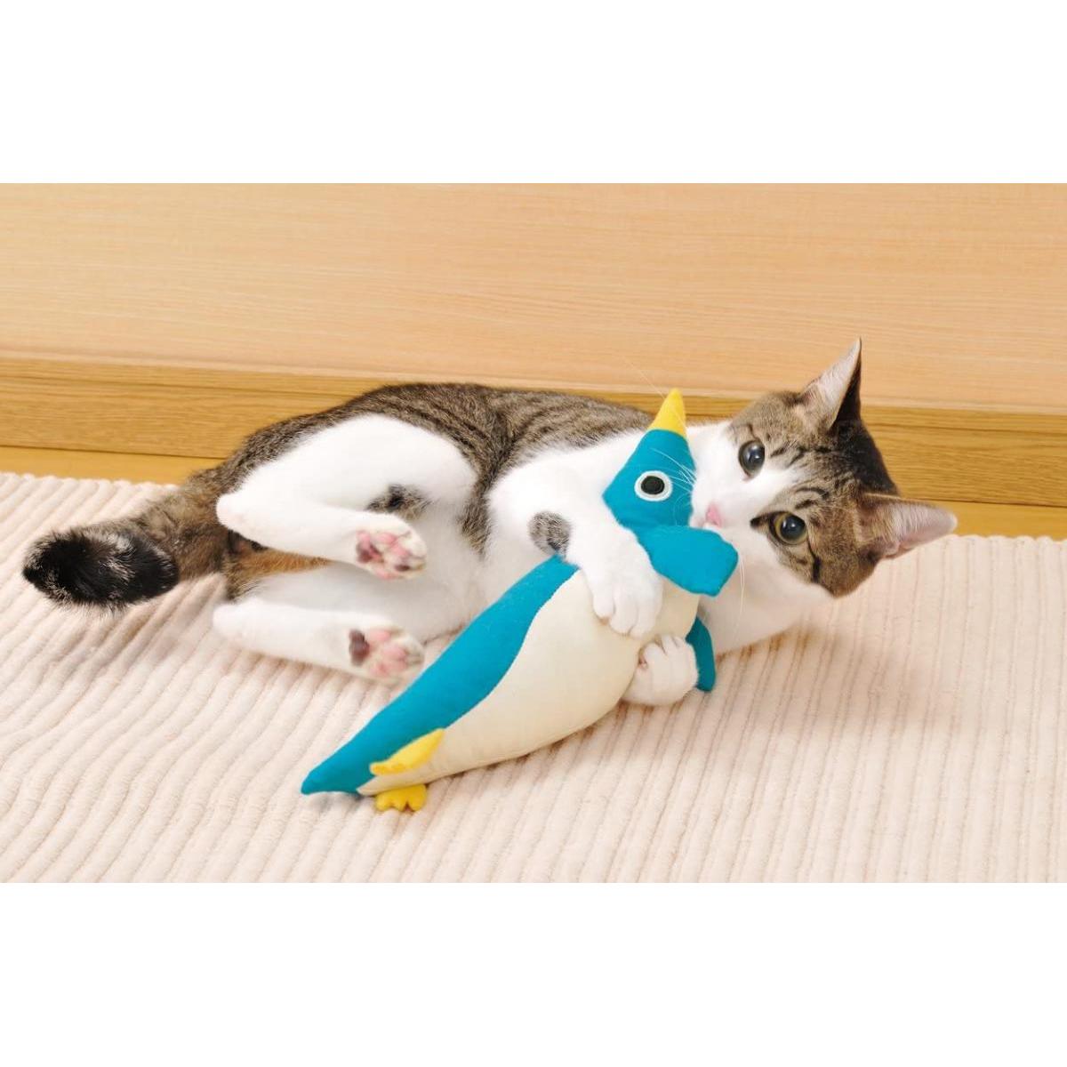 ◇セール特価品◇ ペティオ Petio 猫用おもちゃ けりぐるみ エビ