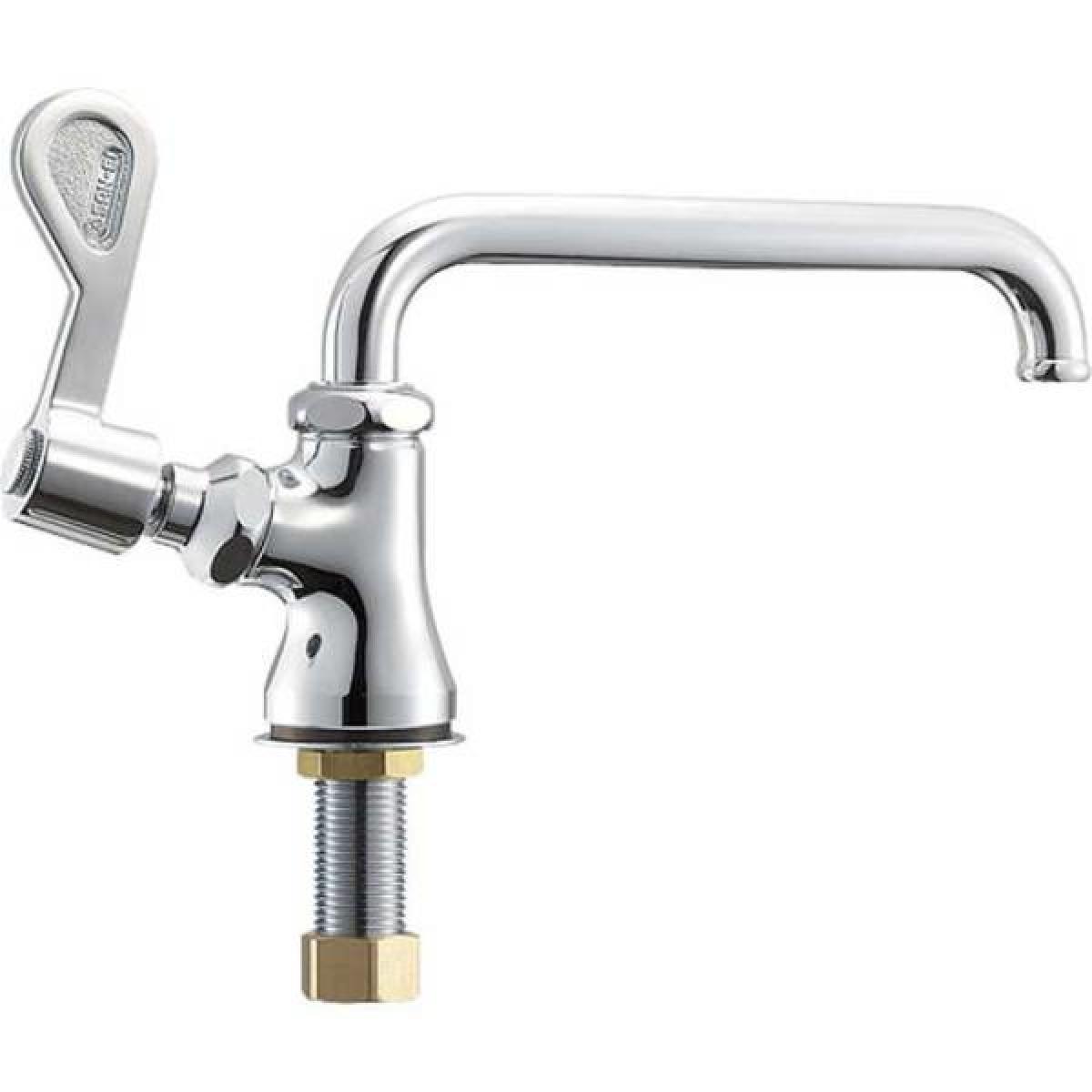 楽天市場】SANEI 厨房用立形上向自在水栓 [共用形] A5371-13 (呼び13