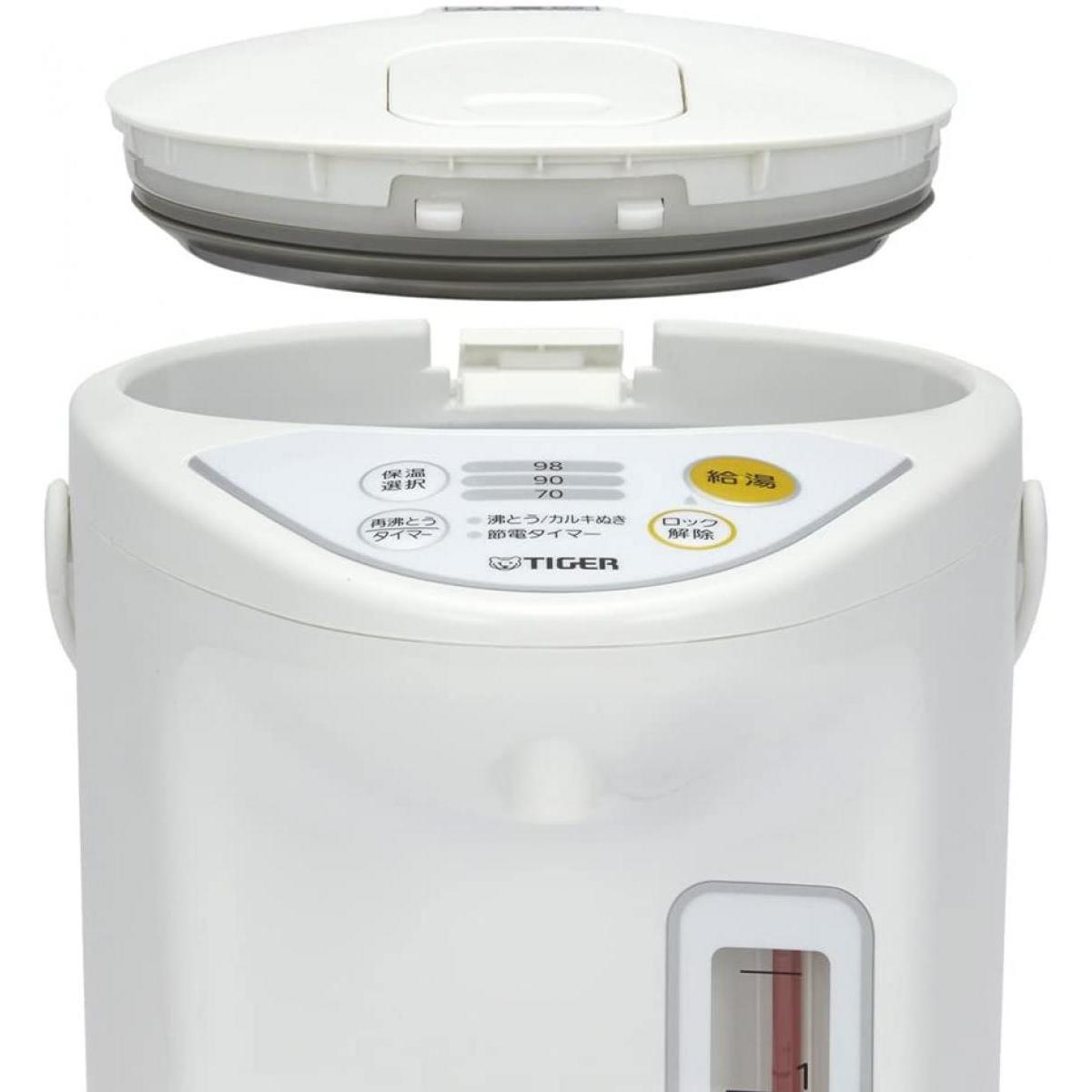 タイガー 魔法瓶 マイコン 電気 ポット 4L ホワイト PDR-G401-W Tiger ...
